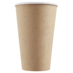 HB80-360-101696 Tek kullanımlık otomat karton bardak kraft 12 oz (300 ml)