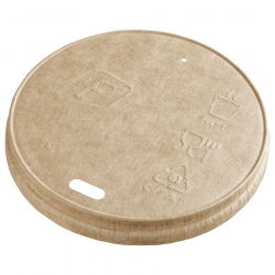 PLO-90-K1-0000 Delikli karton kapak d90 mm, kraft